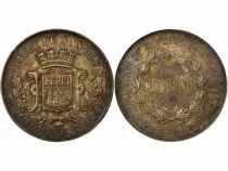 France Nantes, Commercial Geography Exhibition - Silver Medal - 1886