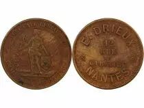 France Nantes, E. Drieux - Jeton Publicitaire