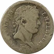 France Napoleon I - 1/2 Silver Franc, Empire - 1810 B Rouen