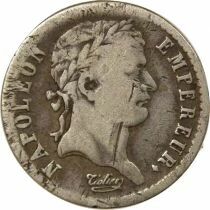 France Napoleon I - 1/2 Silver Franc, Republic, Laureate Head - 1808 BB Strasbourg