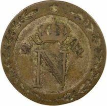 France Napol&eacute;on I - 10 Centimes au N Couronn&eacute; - 1808 I Limoges