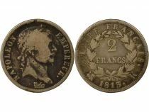 France Napoléon I - 2 Francs Argent, Empire - 1813 K Bordeaux