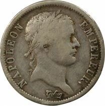 France Napoleon I - 2 Silver Francs, Empire - 1809 A Paris