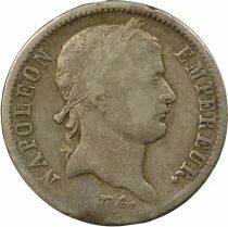 France Napoleon I - 2 Silver Francs, Empire - 1811 L Bayonne
