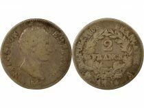 France Napoleon I - 2 Silver Francs, Revolutionary Cal. - Year 14 A Paris