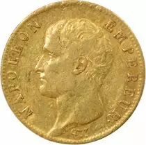 France Napoleon I - 20 Gold Francs, Bare Head, Greg. Cal. - 1806 A Paris