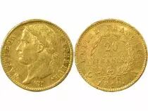 France Napoleon I - 20 Gold Francs, Empire - 1810 A Paris