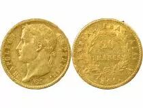 France Napoleon I - 20 Gold Francs, Empire - 1811 A Paris