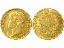 France Napoleon I - 40 Gold Francs, Empire - 1812 A Paris