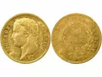 France Napoleon I - 40 Gold Francs, Laureate Head, Empire - 1812 A Paris