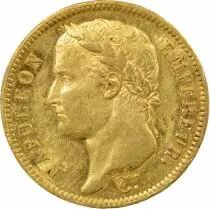 France Napoleon I - 40 Gold Francs, Laureate Head, Empire - 1812 A Paris