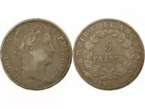 France Napoléon I - 5 Francs Argent, Empire - 1809 I Limoges