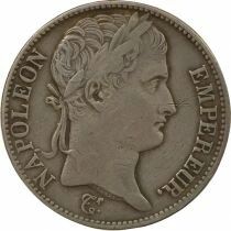 France Napol&eacute;on I - 5 Francs Argent, Empire - 1810 Q Perpignan