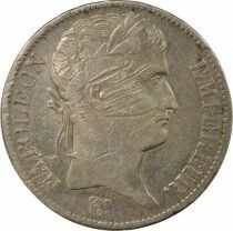 France Napol&eacute;on I - 5 Francs Argent, Empire - 1810 W Lille