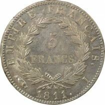 France Napol&eacute;on I - 5 Francs Argent, Empire - 1811 I Limoges