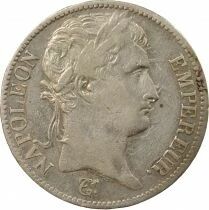 France Napoléon I - 5 Francs Argent, Empire - 1811 K Bordeaux