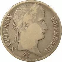 France Napoléon I - 5 Francs Argent, Empire - 1813 A Paris