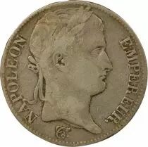 France Napoleon I - 5 Silver Francs, 100 Days - 1815 A Paris