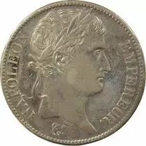 France Napoleon I - 5 Silver Francs, Empire - 1809 B Rouen
