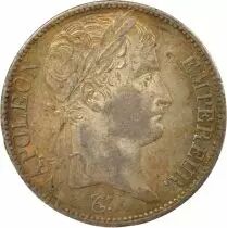 France Napoleon I - 5 Silver Francs, Empire - 1811 A Paris