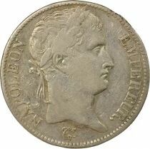 France Napoleon I - 5 Silver Francs, Empire - 1811 D Lyon