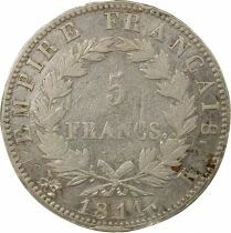 France Napoleon I - 5 Silver Francs, Empire - 1811 K Bordeaux