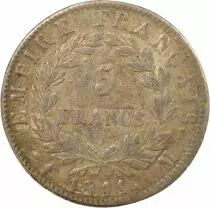 France Napoleon I - 5 Silver Francs, Empire - 1811 M Toulouse