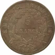 France Napoleon I - 5 Silver Francs, Empire - 1812 A Paris