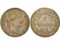 France Napoleon I - 5 Silver Francs, Empire - 1813 A Paris