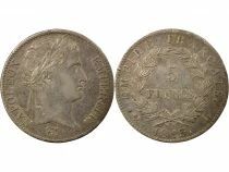 France Napoleon I - 5 Silver Francs, Empire - 1813 L Bayonne