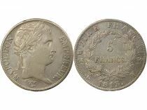 France Napoleon I - 5 Silver Francs, Empire - 1813 T Nantes