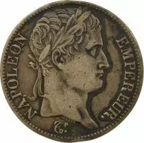 France Napoleon I - 5 Silver Francs, Empire - 1814 A Paris