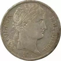 France Napoleon I - 5 Silver Francs, Laureate Head, Republic - 1808 B Rouen