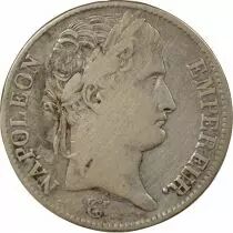 France Napoleon I - 5 Silver Francs, Laureate Head, Republic - 1808 BB Strasbourg