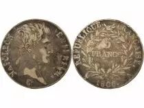 France Napoleon I - 5 Silver Francs, Republic, Greg. Calendar - 1806 A Paris