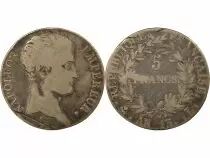 France Napoleon I - 5 Silver Francs, Revolutionary Cal. - Year 13 IL Bayonne