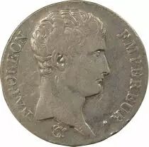 France Napoleon I - 5 Silver Francs, Revolutionary Cal. - Year 14 A Paris