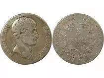 France Napoleon I - 5 Silver Francs, transitional type - Year 12 A Paris