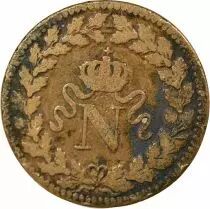 France Napoléon I - Décime, Siège de Strasbourg - 1815 BB