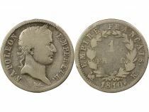 France Napoleon I - Silver Franc, Empire - 1810 K Bordeaux