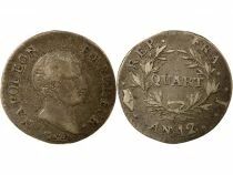 France Napoleon I - Silver Quater Franc, Revolutionary Cal. - Year 12 I Limoges