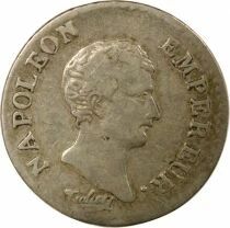 France Napoleon I - Silver Quater Franc, Revolutionary Cal. - Year 12 K Bordeaux