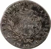 France Napoléon Ier - 1/2 Franc Argent An 12 K Bordeaux