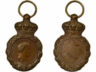 France Napol�on Ier - M�daille de Sainte-H�l�ne - XIXe Si�cle, Sans Ruban