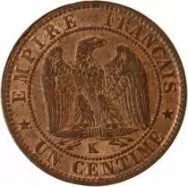 France Napoléon III - 1 Centime 1857 K Bordeaux