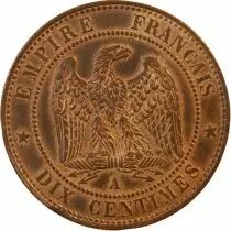 France Napoléon III - 10 Centimes 1863 A Paris