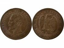 France Napol&eacute;on III - 2 Centimes, T&ecirc;te nue - 1857 A Paris
