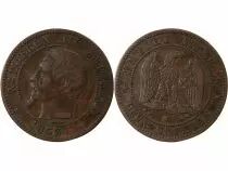 France Napoléon III - 2 Centimes 1853 Ma Marseille