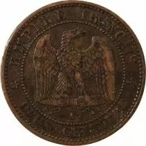 France Napoléon III - 2 Centimes 1855 A Paris - Ancre