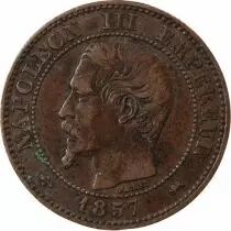 France Napoléon III - 2 Centimes 1857 D Lyon - Ancre Petit Lion